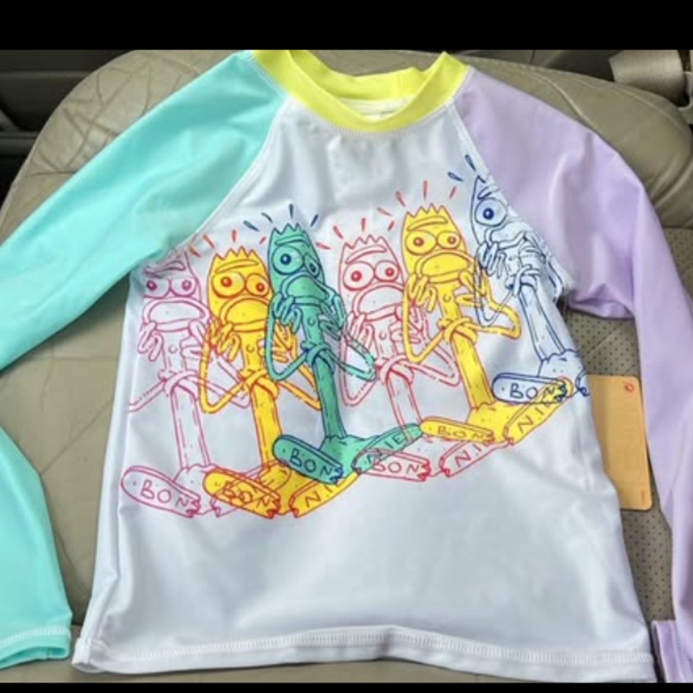NWT boys Disney 2 piece Toy Story swim set shirt and trunks set sz 4T